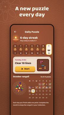 Screenshot: a new puzzle every day